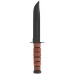 Ka-Bar USMC 7" Fixed Blade Knife - Brown